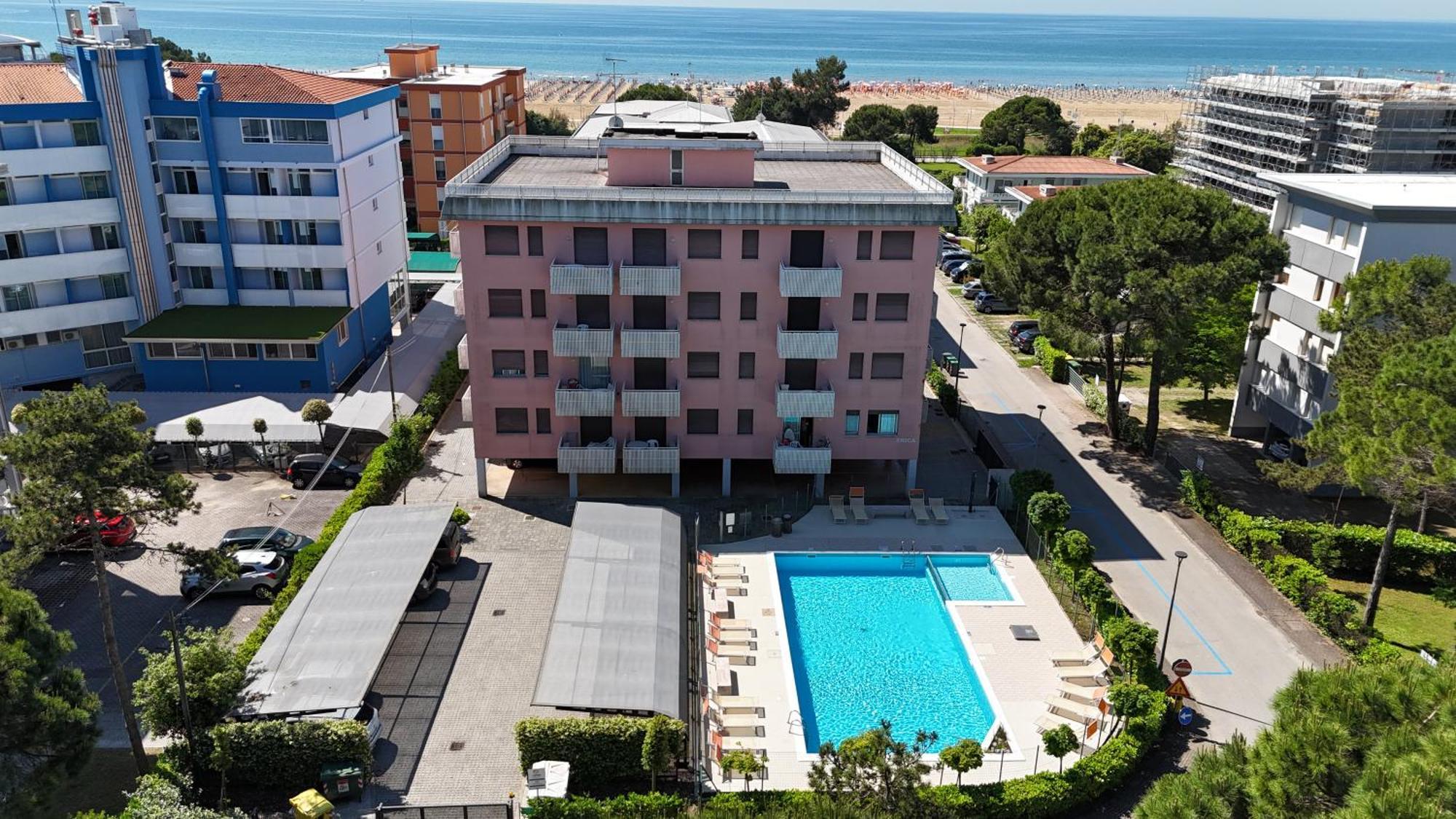 Appartamenti Erica Bibione Bagian luar foto
