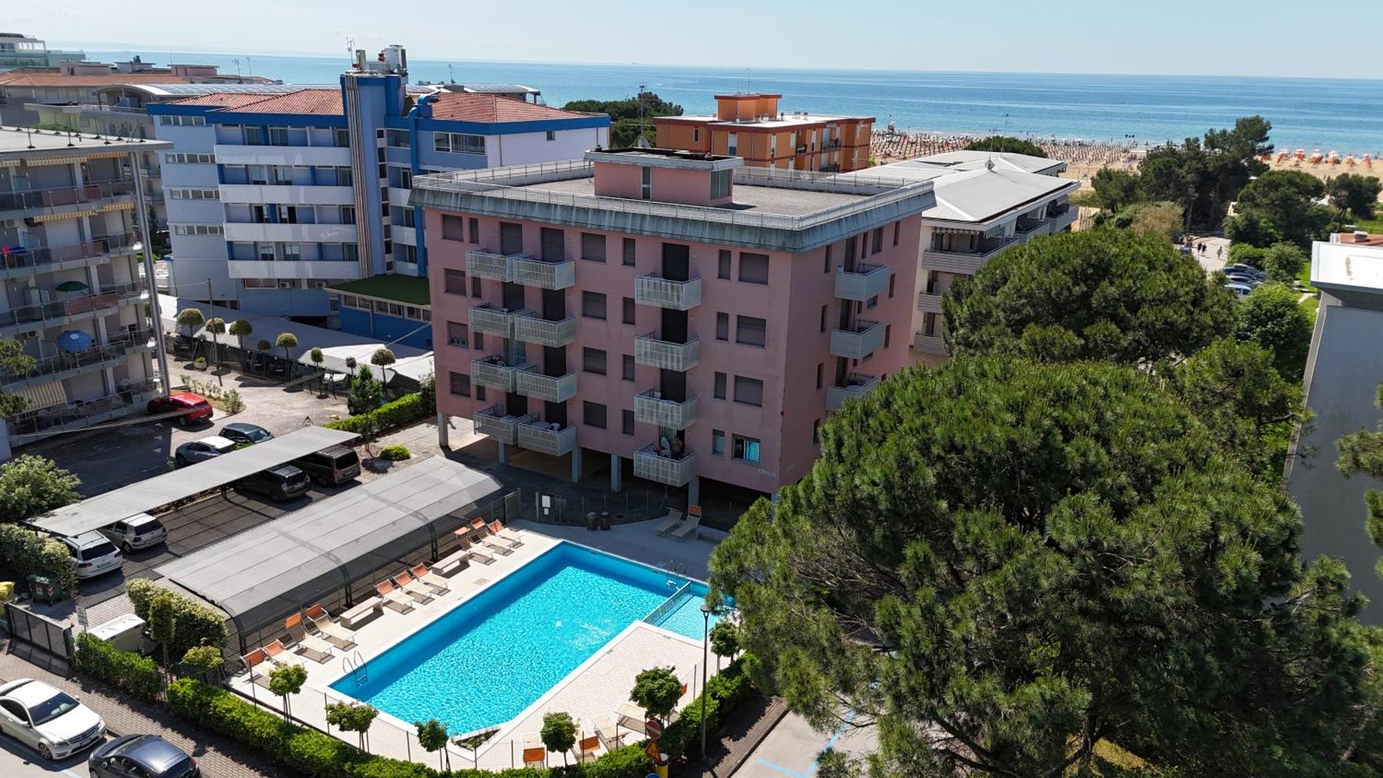 Appartamenti Erica Bibione Bagian luar foto